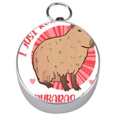 Capybara Art T- Shirt I Just Really Like Capybaras O K  T- Shirt Yoga Reflexion Pose T- Shirtyoga Reflexion Pose T- Shirt Silver Compasses