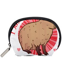 Capybara Art T- Shirt I Just Really Like Capybaras O K  T- Shirt Yoga Reflexion Pose T- Shirtyoga Reflexion Pose T- Shirt Accessory Pouch (Small)