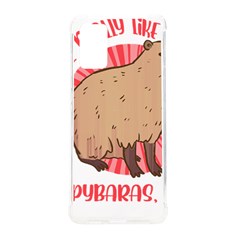 Capybara Art T- Shirt I Just Really Like Capybaras O K  T- Shirt Yoga Reflexion Pose T- Shirtyoga Reflexion Pose T- Shirt Samsung Galaxy S20Plus 6.7 Inch TPU UV Case