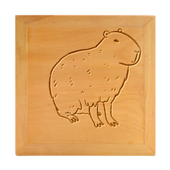 Capybara Art T- Shirt I Just Really Like Capybaras O K  T- Shirt Yoga Reflexion Pose T- Shirtyoga Reflexion Pose T- Shirt Wood Photo Frame Cube