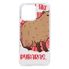 Capybara Art T- Shirt I Just Really Like Capybaras O K  T- Shirt Yoga Reflexion Pose T- Shirtyoga Reflexion Pose T- Shirt iPhone 14 Pro Max TPU UV Print Case