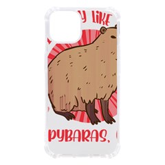 Capybara Art T- Shirt I Just Really Like Capybaras O K  T- Shirt Yoga Reflexion Pose T- Shirtyoga Reflexion Pose T- Shirt iPhone 13 TPU UV Print Case