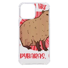 Capybara Art T- Shirt I Just Really Like Capybaras O K  T- Shirt Yoga Reflexion Pose T- Shirtyoga Reflexion Pose T- Shirt iPhone 13 Pro Max TPU UV Print Case