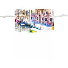 Venice T- Shirt Venice Voyage Art Digital Painting Watercolor Discovery T- Shirt (4) Lightweight Drawstring Pouch (xl) by ZUXUMI