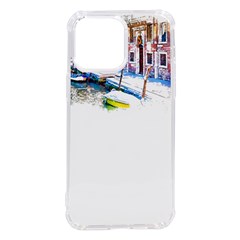 Venice T- Shirt Venice Voyage Art Digital Painting Watercolor Discovery T- Shirt (4) Iphone 14 Pro Max Tpu Uv Print Case by ZUXUMI