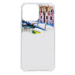 Venice T- Shirt Venice Voyage Art Digital Painting Watercolor Discovery T- Shirt (4) Iphone 13 Pro Max Tpu Uv Print Case by ZUXUMI