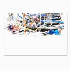 Venice T- Shirt Venice Voyage Art Digital Painting Watercolor Discovery T- Shirt (5) Postcard 4 x 6  (pkg Of 10) by ZUXUMI