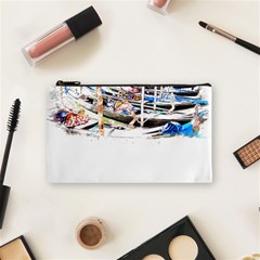 Venice T- Shirt Venice Voyage Art Digital Painting Watercolor Discovery T- Shirt (5) Cosmetic Bag (small) by ZUXUMI