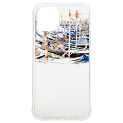 Venice T- Shirt Venice Voyage Art Digital Painting Watercolor Discovery T- Shirt (5) Iphone 12/12 Pro Tpu Uv Print Case by ZUXUMI