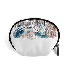 Venice T- Shirt Venice Voyage Art Digital Painting Watercolor Discovery T- Shirt Accessory Pouch (small) by ZUXUMI