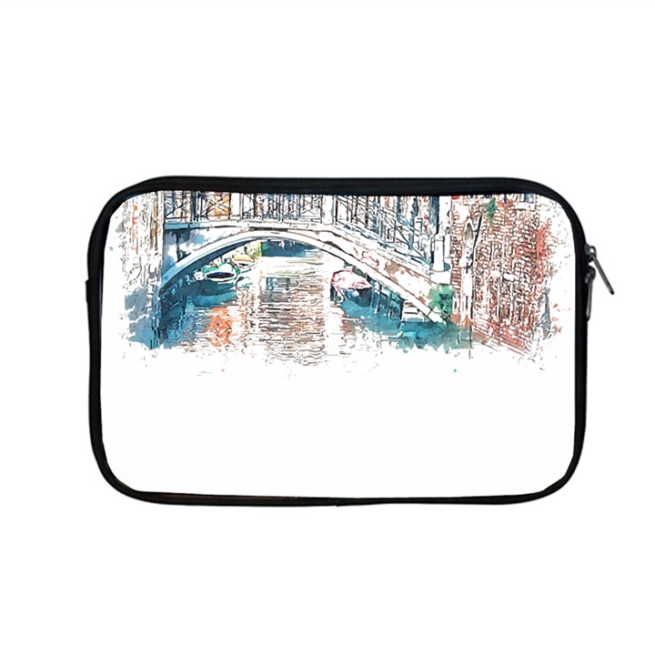 Venice T- Shirt Venice Voyage Art Digital Painting Watercolor Discovery T- Shirt Apple MacBook Pro 13  Zipper Case