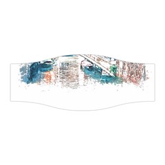 Venice T- Shirt Venice Voyage Art Digital Painting Watercolor Discovery T- Shirt Stretchable Headband by ZUXUMI