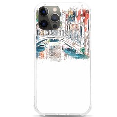 Venice T- Shirt Venice Voyage Art Digital Painting Watercolor Discovery T- Shirt Iphone 12 Pro Max Tpu Uv Print Case by ZUXUMI