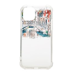 Venice T- Shirt Venice Voyage Art Digital Painting Watercolor Discovery T- Shirt Iphone 11 Pro 5 8 Inch Tpu Uv Print Case by ZUXUMI