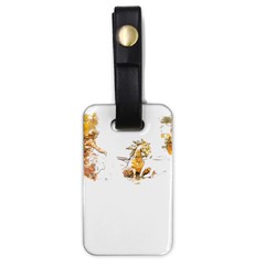 Versailles T- Shirt Versailles Fountain Voyage Art Digital Painting Watercolor Discovery T- Shirt Luggage Tag (one Side) by ZUXUMI