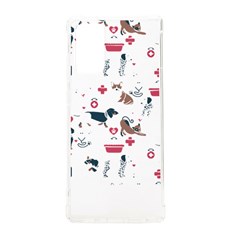 Veterinarian Gift T- Shirt Veterinary Medicine, Happy And Healthy Friends    Pattern    Coral Backgr Samsung Galaxy Note 20 Tpu Uv Case by ZUXUMI