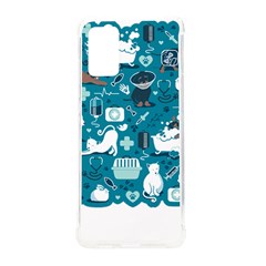 Veterinarian Medicine T- Shirt Veterinary Medicine, Happy And Healthy Friends    Turquoise Backgroun Samsung Galaxy S20plus 6 7 Inch Tpu Uv Case by ZUXUMI