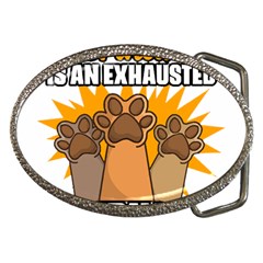 Veterinary Medicine T- Shirt Behind Every Great Veterinarian For Veterinary Receptionist T- Shirt Belt Buckles by ZUXUMI