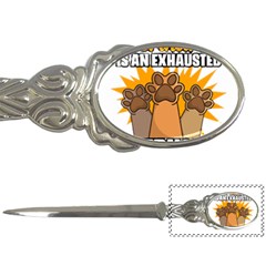 Veterinary Medicine T- Shirt Behind Every Great Veterinarian For Veterinary Receptionist T- Shirt Letter Opener by ZUXUMI