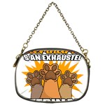 Veterinary Medicine T- Shirt Behind Every Great Veterinarian For Veterinary Receptionist T- Shirt Chain Purse (One Side) Front