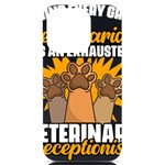 Veterinary Medicine T- Shirt Behind Every Great Veterinarian For Veterinary Receptionist T- Shirt iPhone 14 Pro Black UV Print Case Front