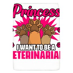 Veterinary Medicine T- Shirt Forget Princess Funny Veterinary Medicine Life Veterinarian T- Shirt Removable Flap Cover (s) by ZUXUMI