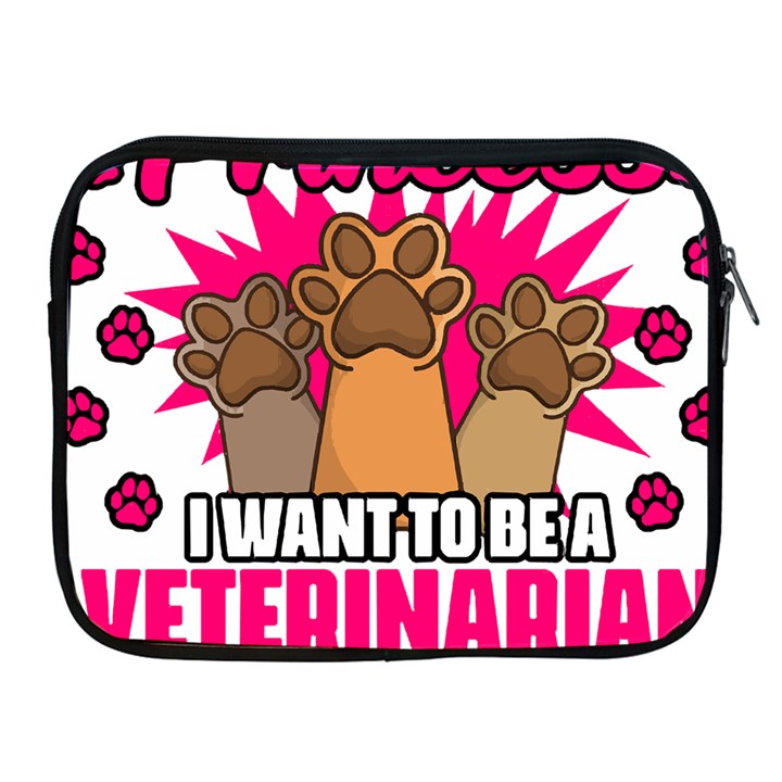 Veterinary Medicine T- Shirt Forget Princess Funny Veterinary Medicine Life Veterinarian T- Shirt Apple iPad 2/3/4 Zipper Cases