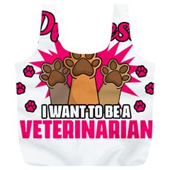 Veterinary Medicine T- Shirt Forget Princess Funny Veterinary Medicine Life Veterinarian T- Shirt Full Print Recycle Bag (xl) by ZUXUMI