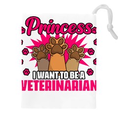 Veterinary Medicine T- Shirt Forget Princess Funny Veterinary Medicine Life Veterinarian T- Shirt Drawstring Pouch (5xl) by ZUXUMI