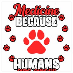 Veterinary Medicine T- Shirt Funny Veterinary Medicine Because Humans Are Gross Vet Med T- Shirt Lightweight Scarf 