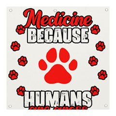 Veterinary Medicine T- Shirt Funny Veterinary Medicine Because Humans Are Gross Vet Med T- Shirt Banner And Sign 3  X 3 