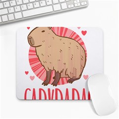 Capybara Love T- Shirt Just A Girl Who Loves Capybaras A Cute Design For Capybara Lovers T- Shirt Yoga Reflexion Pose T- Shirtyoga Reflexion Pose T- Shirt Large Mousepad by hizuto