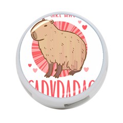 Capybara Love T- Shirt Just A Girl Who Loves Capybaras A Cute Design For Capybara Lovers T- Shirt Yoga Reflexion Pose T- Shirtyoga Reflexion Pose T- Shirt 4-port Usb Hub (one Side) by hizuto