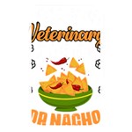 Veterinary Medicine T- Shirt Funny Will Give Veterinary Advice For Nachos Vet Med Worker T- Shirt Memory Card Reader (Rectangular) Front