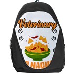 Veterinary Medicine T- Shirt Funny Will Give Veterinary Advice For Nachos Vet Med Worker T- Shirt Backpack Bag Front