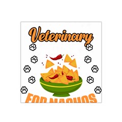 Veterinary Medicine T- Shirt Funny Will Give Veterinary Advice For Nachos Vet Med Worker T- Shirt Satin Bandana Scarf 22  X 22  by ZUXUMI