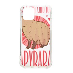 Capybara Love T- Shirt Just A Girl Who Loves Capybaras A Cute Design For Capybara Lovers T- Shirt Yoga Reflexion Pose T- Shirtyoga Reflexion Pose T- Shirt Iphone 11 Pro 5 8 Inch Tpu Uv Print Case by hizuto