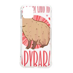 Capybara Love T- Shirt Just A Girl Who Loves Capybaras A Cute Design For Capybara Lovers T- Shirt Yoga Reflexion Pose T- Shirtyoga Reflexion Pose T- Shirt Iphone 11 Pro Max 6 5 Inch Tpu Uv Print Case