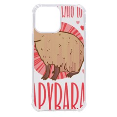 Capybara Love T- Shirt Just A Girl Who Loves Capybaras A Cute Design For Capybara Lovers T- Shirt Yoga Reflexion Pose T- Shirtyoga Reflexion Pose T- Shirt Iphone 13 Pro Max Tpu Uv Print Case by hizuto