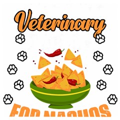 Veterinary Medicine T- Shirt Funny Will Give Veterinary Advice For Nachos Vet Med Worker T- Shirt Wooden Puzzle Square by ZUXUMI