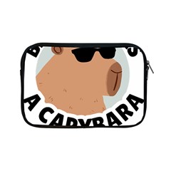 Capybara T- Shirt Be As Cool As A Capybara- A Cute Funny Capybara Wearing Sunglasses T- Shirt Yoga Reflexion Pose T- Shirtyoga Reflexion Pose T- Shirt Apple Ipad Mini Zipper Cases by hizuto