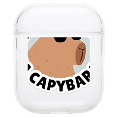 Capybara T- Shirt Be As Cool As A Capybara- A Cute Funny Capybara Wearing Sunglasses T- Shirt Yoga Reflexion Pose T- Shirtyoga Reflexion Pose T- Shirt Airpods 1/2 Case by hizuto