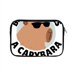 Capybara T- Shirt Be As Cool As A Capybara- A Cute Funny Capybara Wearing Sunglasses T- Shirt Yoga Reflexion Pose T- Shirtyoga Reflexion Pose T- Shirt Apple Macbook Pro 15  Zipper Case by hizuto