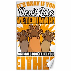 Veterinary Medicine T- Shirt Funny Will Give Veterinary Advice For Nachos Vet Med Worker T- Shirt Canvas 40  X 72  by ZUXUMI