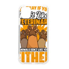 Veterinary Medicine T- Shirt Funny Will Give Veterinary Advice For Nachos Vet Med Worker T- Shirt Iphone 11 Tpu Uv Print Case by ZUXUMI