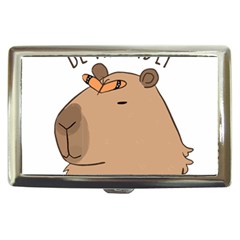 Capybara T- Shirt Be Nice Be Friendly Be A Capybara T- Shirt Yoga Reflexion Pose T- Shirtyoga Reflexion Pose T- Shirt Cigarette Money Case by hizuto