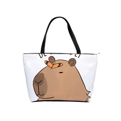 Capybara T- Shirt Be Nice Be Friendly Be A Capybara T- Shirt Yoga Reflexion Pose T- Shirtyoga Reflexion Pose T- Shirt Classic Shoulder Handbag by hizuto