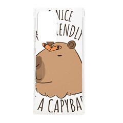 Capybara T- Shirt Be Nice Be Friendly Be A Capybara T- Shirt Yoga Reflexion Pose T- Shirtyoga Reflexion Pose T- Shirt Samsung Galaxy Note 20 Ultra Tpu Uv Case by hizuto