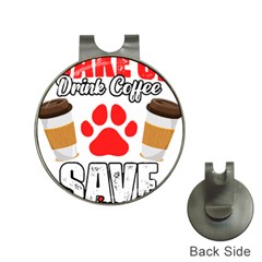 Veterinary Medicine T- Shirt Wake Up Drink Coffee Awesome Vet Med Worker Veterinary Crew T- Shirt Hat Clips With Golf Markers by ZUXUMI