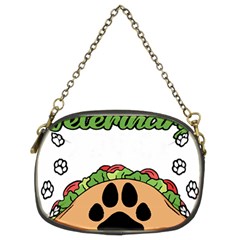 Veterinary Medicine T- Shirt Will Give Veterinary Advice For Tacos Funny Vet Med Worker T- Shirt Chain Purse (two Sides) by ZUXUMI